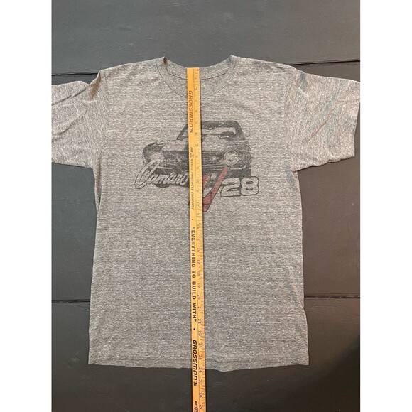 Official Licensed GM Camaro Z28 Short Sleeve TShirt Car Adult M Grey Muscle Car - Picture 4 of 6
